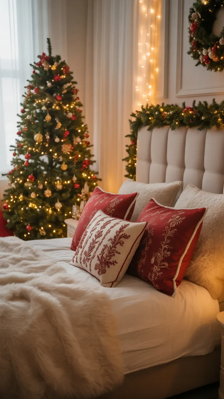 Cozy Christmas Bedroom Retreat