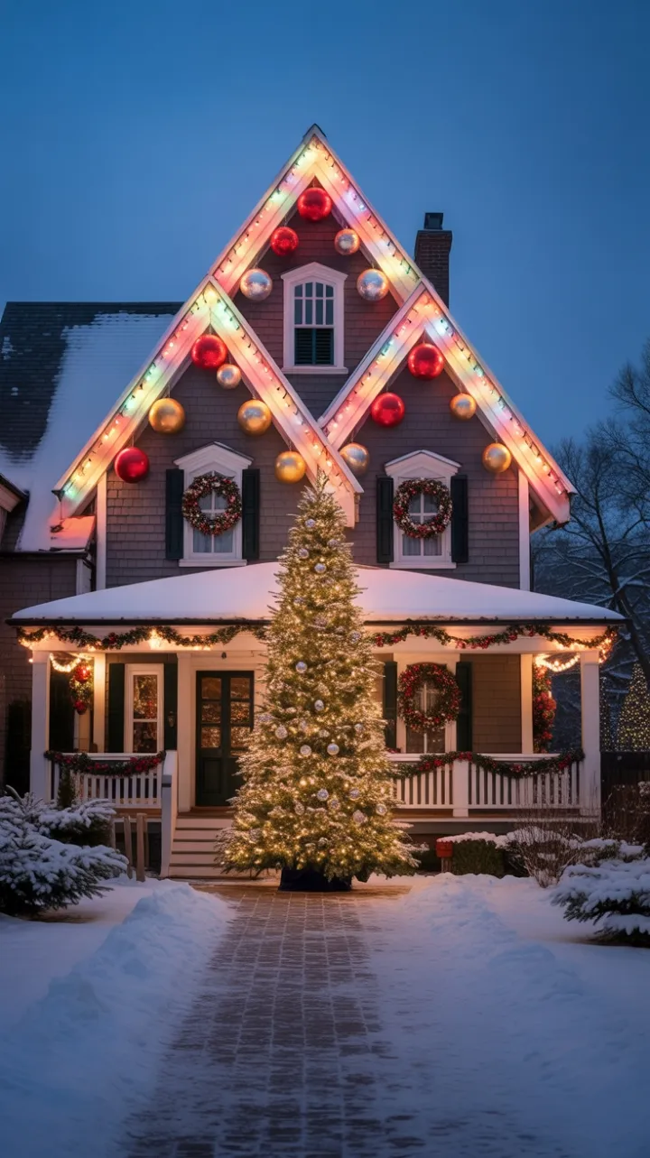 Twinkling Victorian Christmas Haven