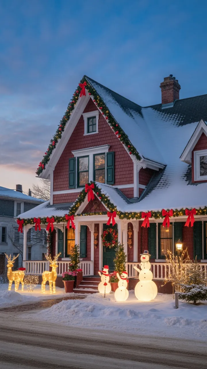 Snow-Kissed Victorian Holiday Haven
