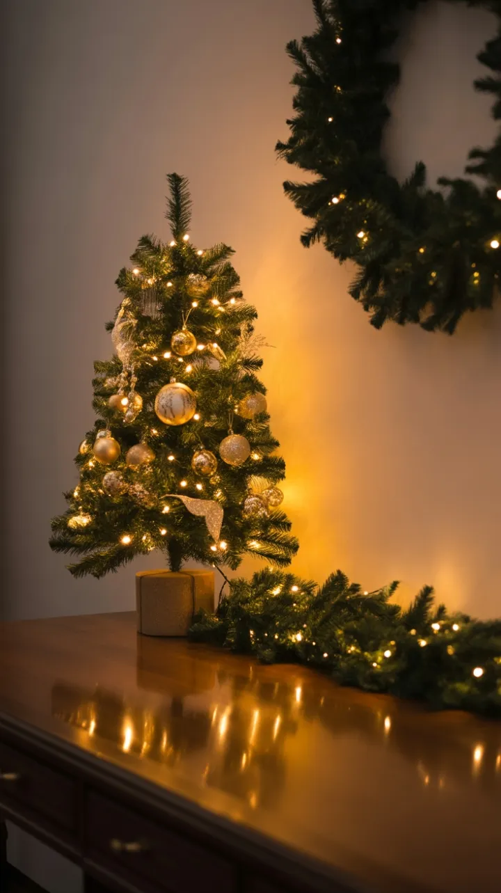 Warm Desk-Side Holiday Glow