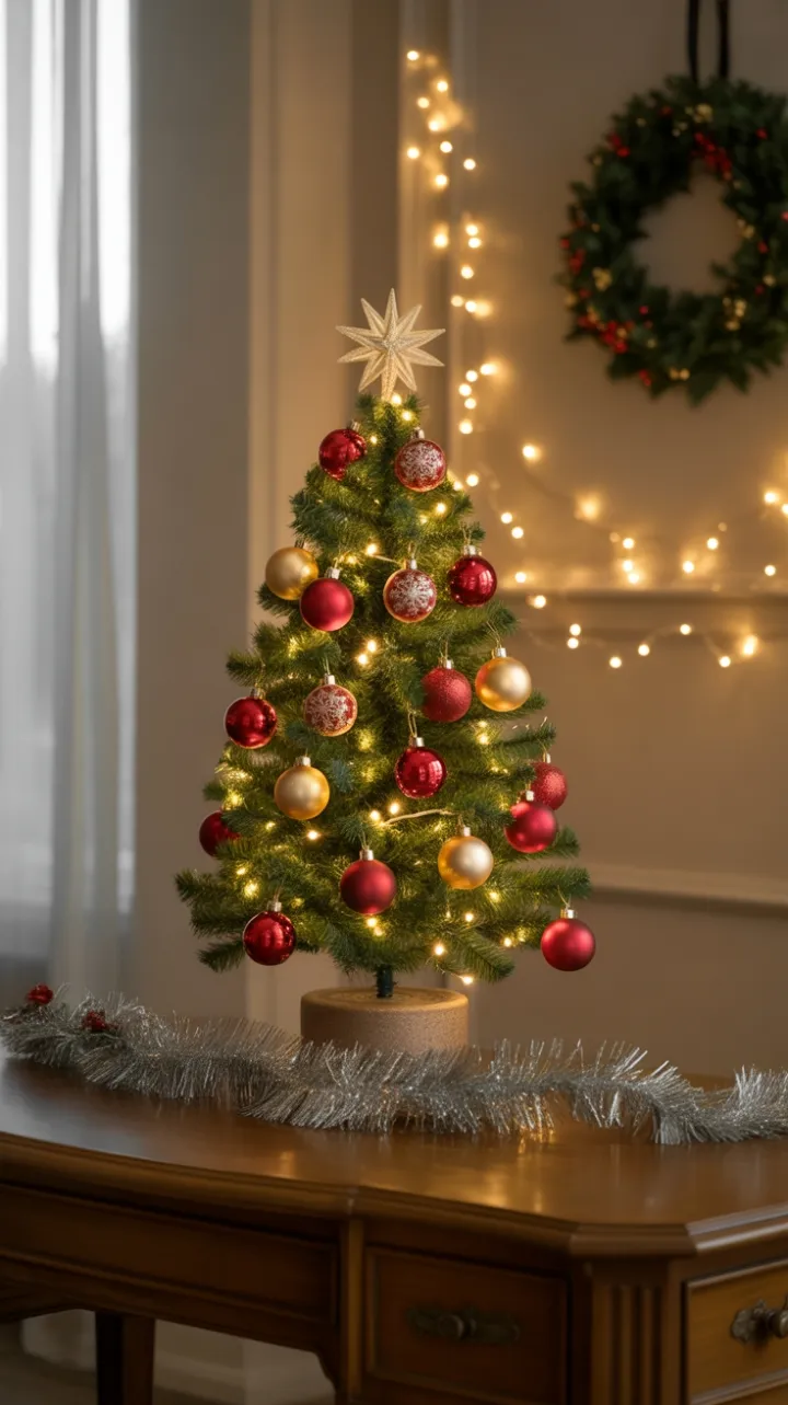 Warm Deskside Christmas Glow