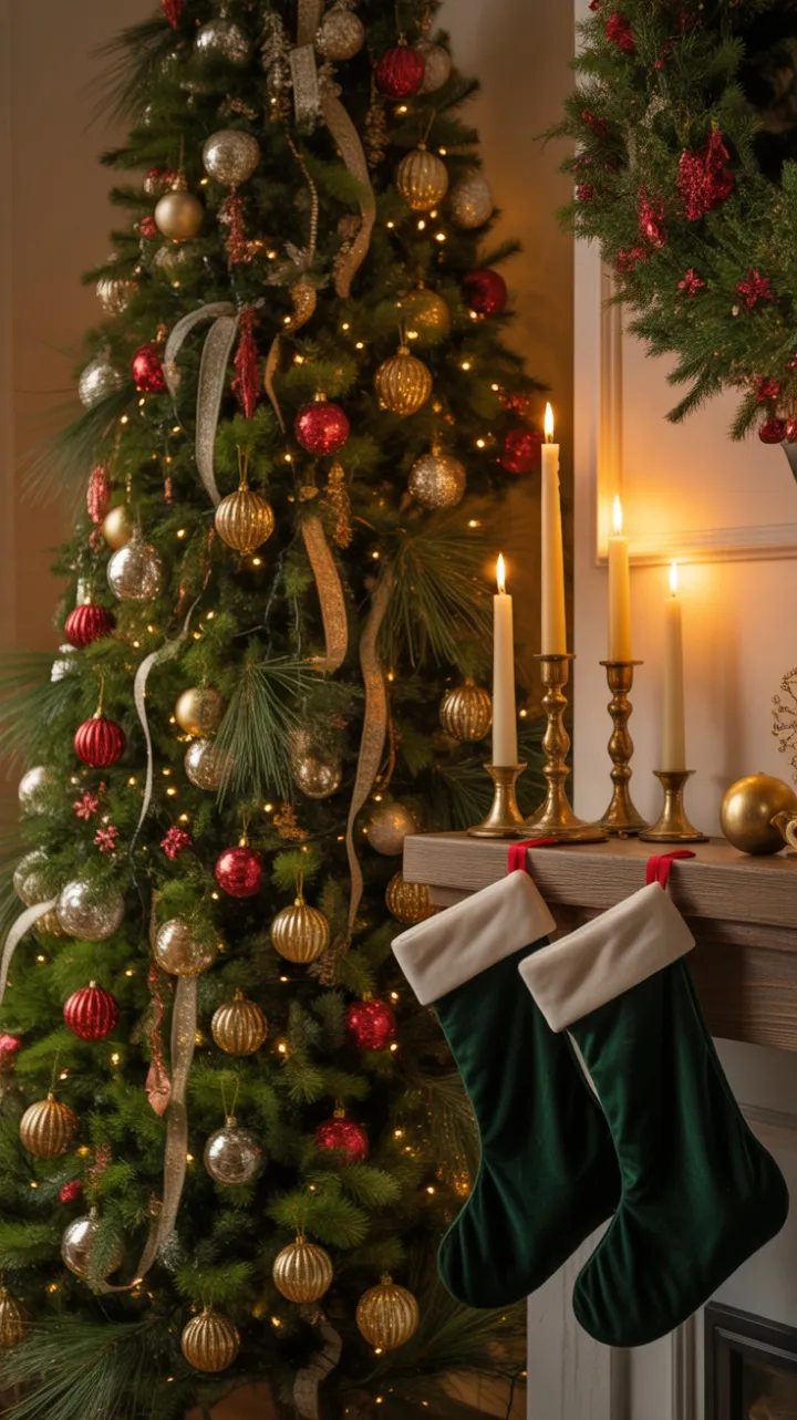Velvet Stockings and Twinkling Lights