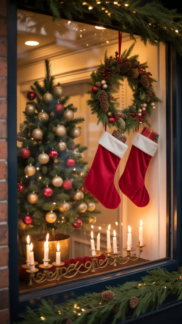 Warmth and Wonder of a Holiday Window