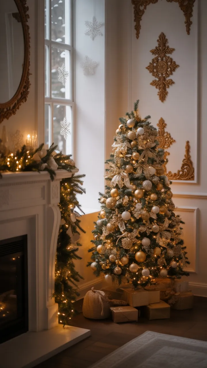 Gilded Christmas Sanctuary