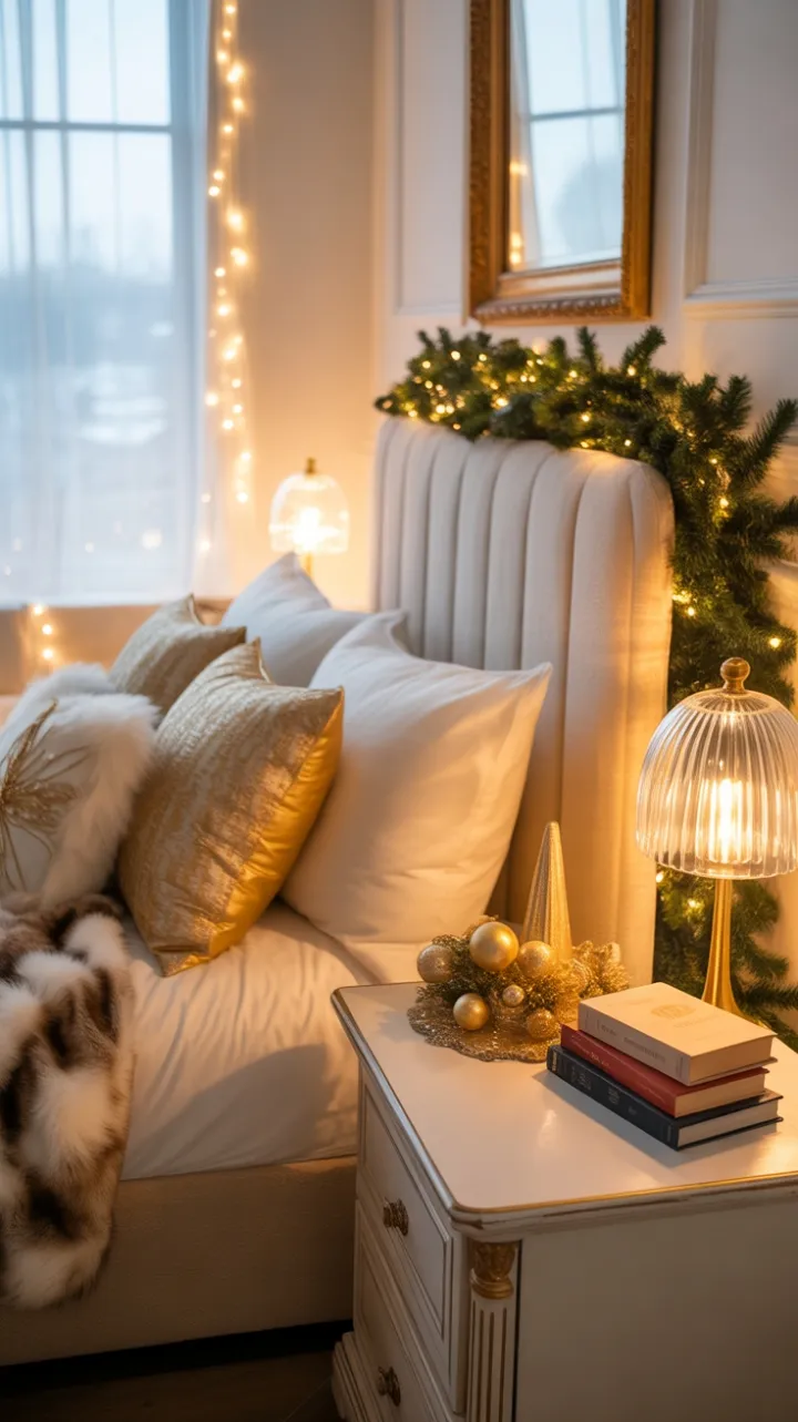 Fireside Christmas – Gold and Cream Luxe Retreat