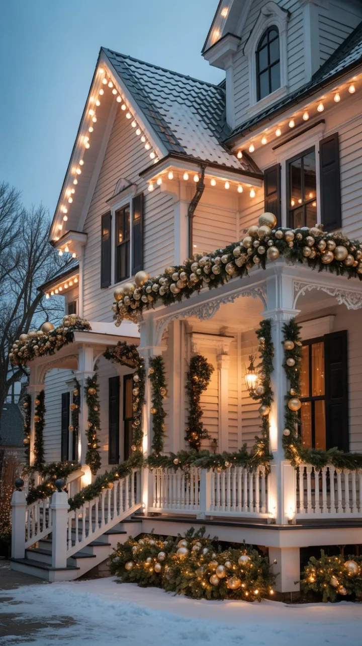 Gilded Victorian Christmas Aglow