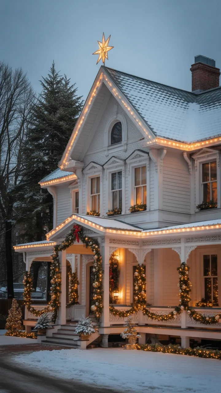 Gilded Victorian Christmas Night