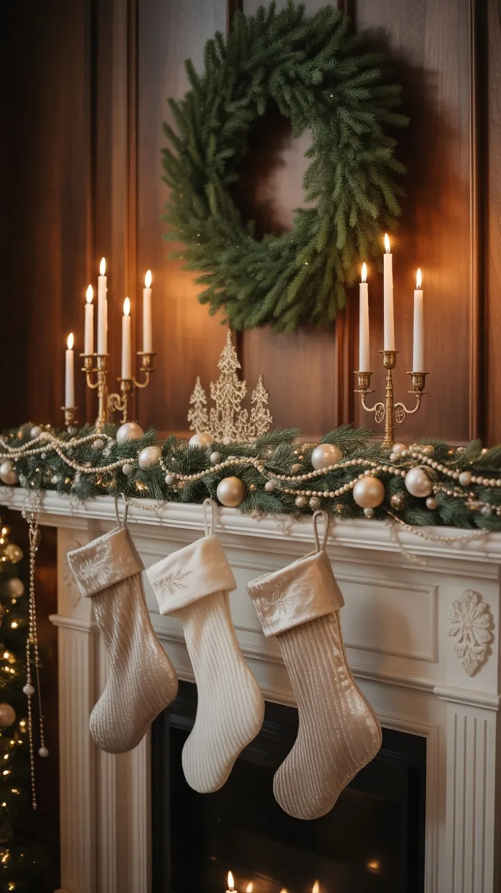 Candlelit Holiday Elegance with Velvet and Gold