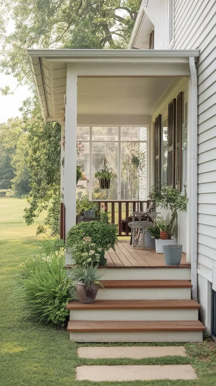 Cozy Front Porch Retreat with Lush Views