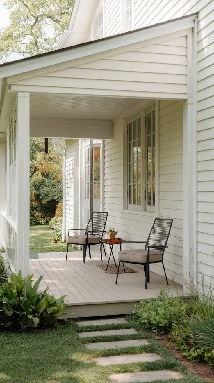 Charming Enclosed Porch with Garden View