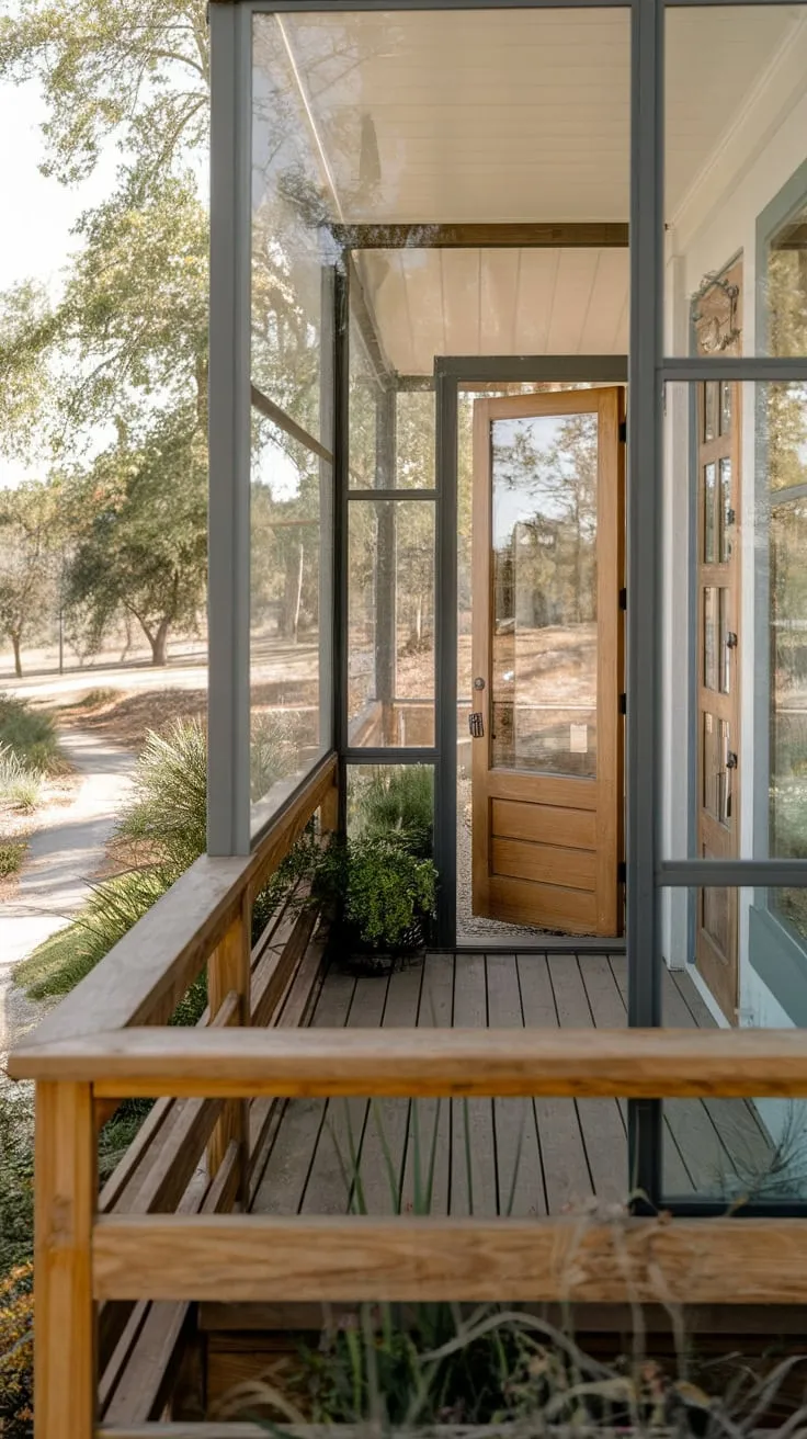 Bright and Inviting Glass-Walled Retreat
