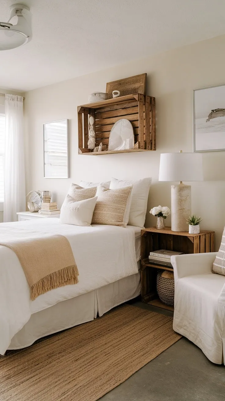 Escape to this coastal cowgirl room, where the spirit of the ocean meets the heart of the West.  Beachy room ideas and surf room decor create a unique and inviting space; a perfect example of a cowgirl bedroom with a coastal twist.  This is summer room decor at its finest.