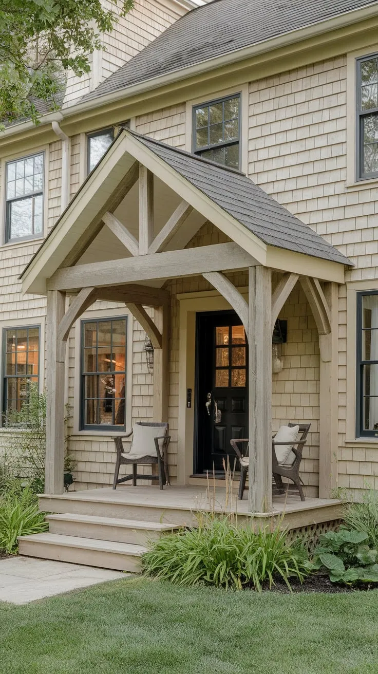 Charming Colonial Porch Oasis