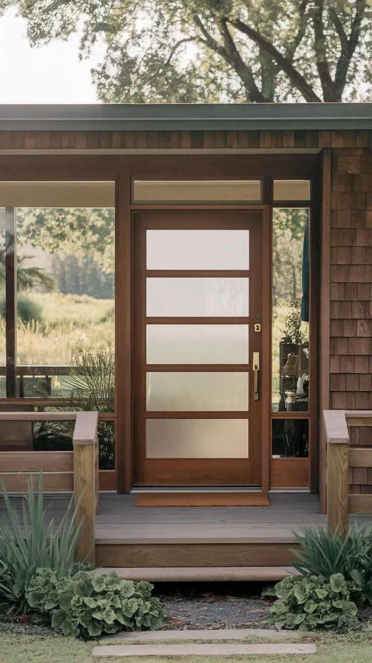 Sustainable Style Meets Modern Design on the Front Porch