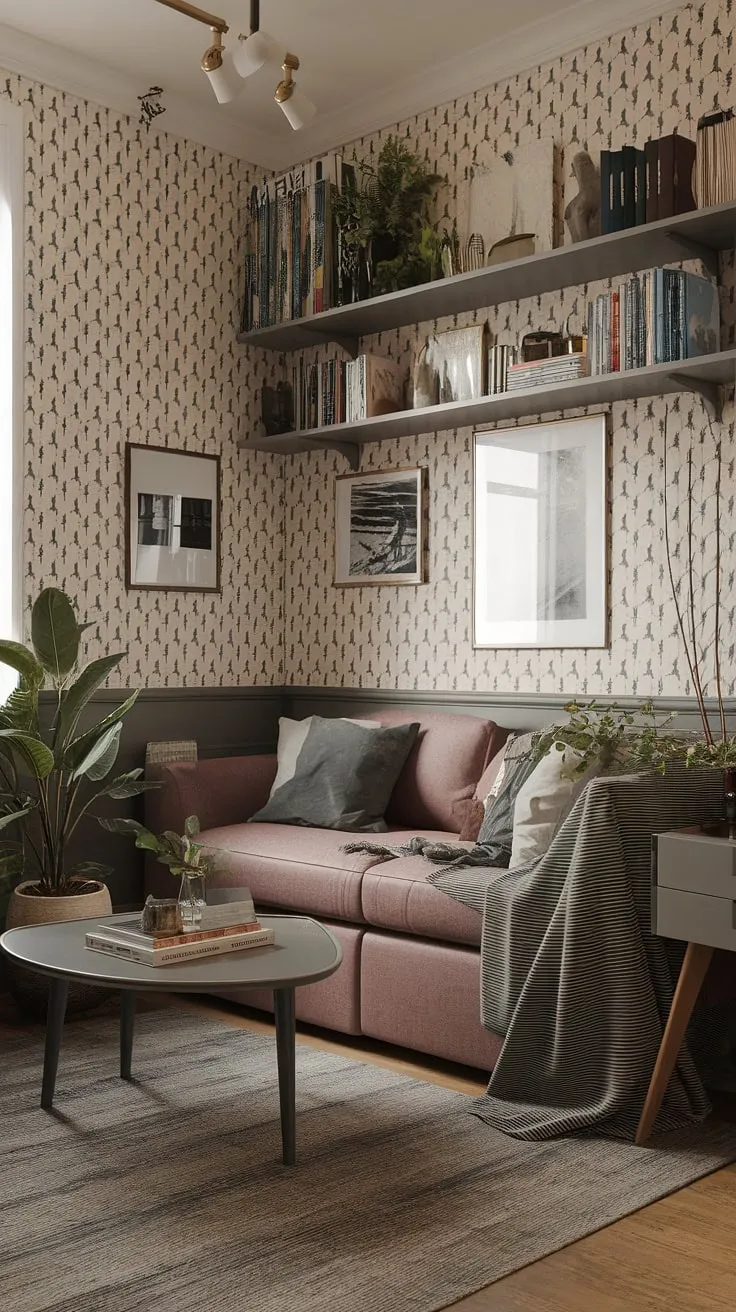 Transforming a small living room into a relaxing haven is easy with these cozy living room ideas. This intimate living room decor features a multifunctional living room design, cleverly using every inch of the compact living space. The result? A snug living room concept that's both stylish and surprisingly spacious.