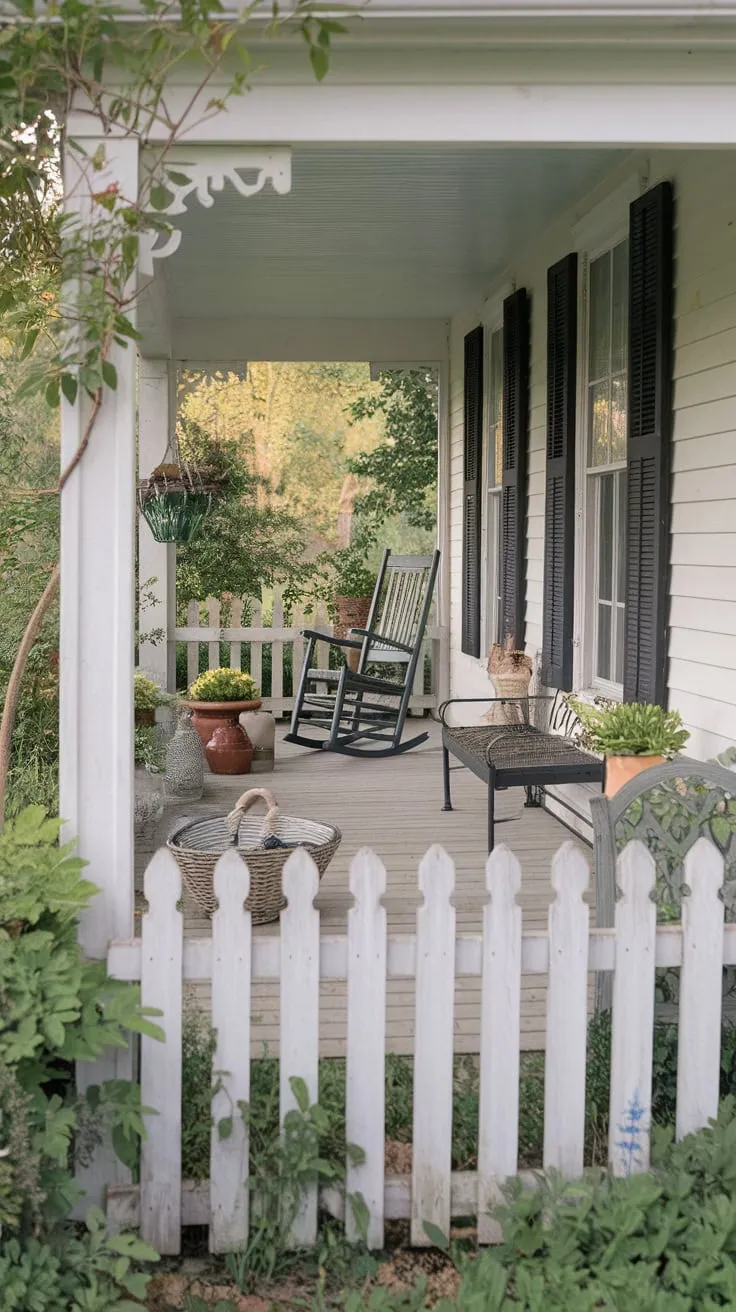 Charming Country Porch Oasis