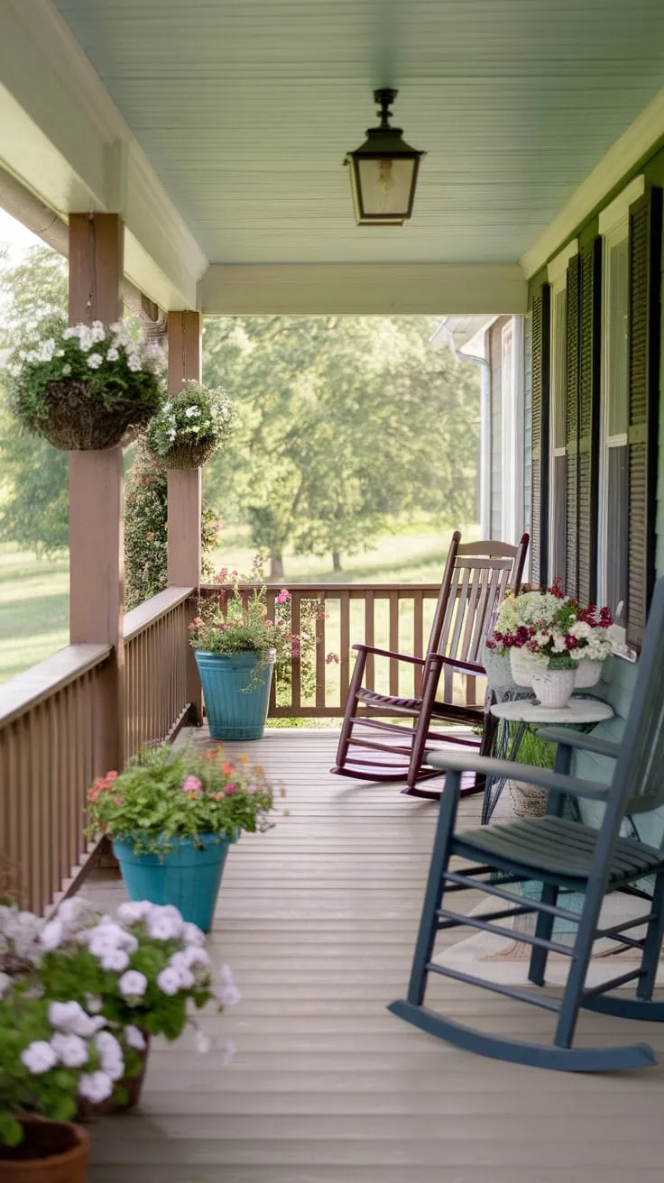 Summer Vibes on a Charming Country Porch