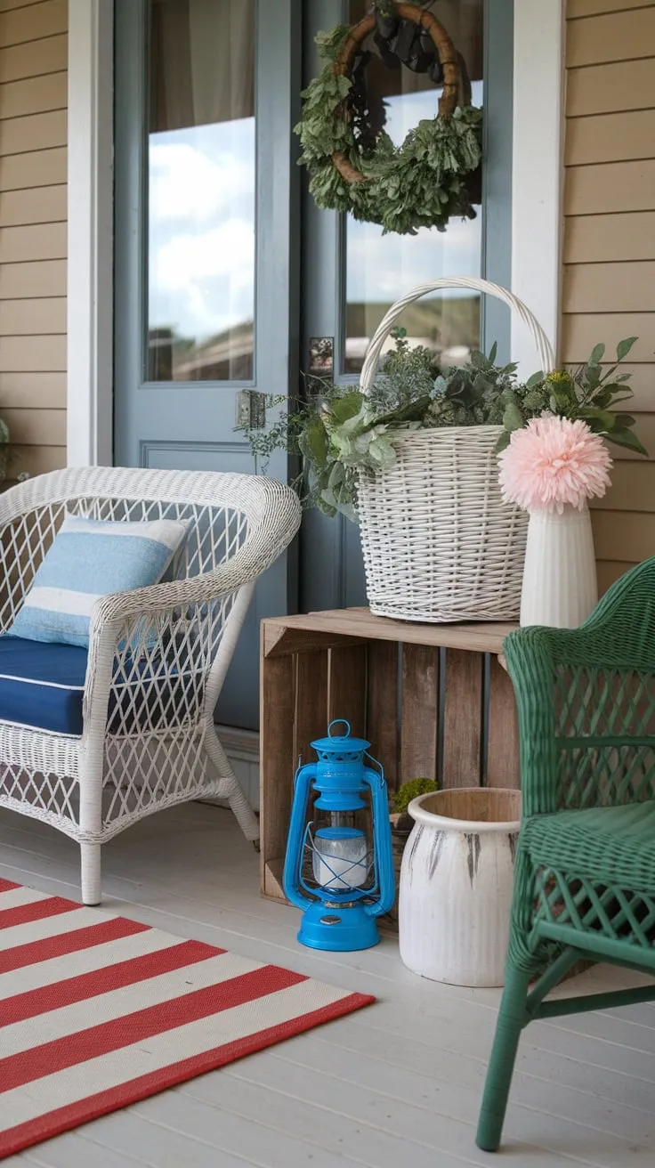 Cozy Country Porch Decor for Summer Bliss