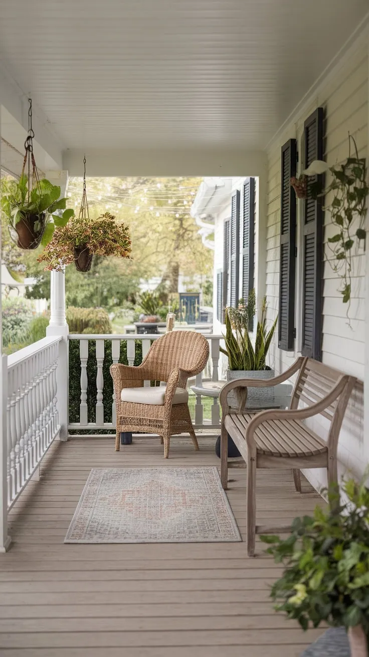 Cozy Country Porch Decor for Relaxed Summer Days
