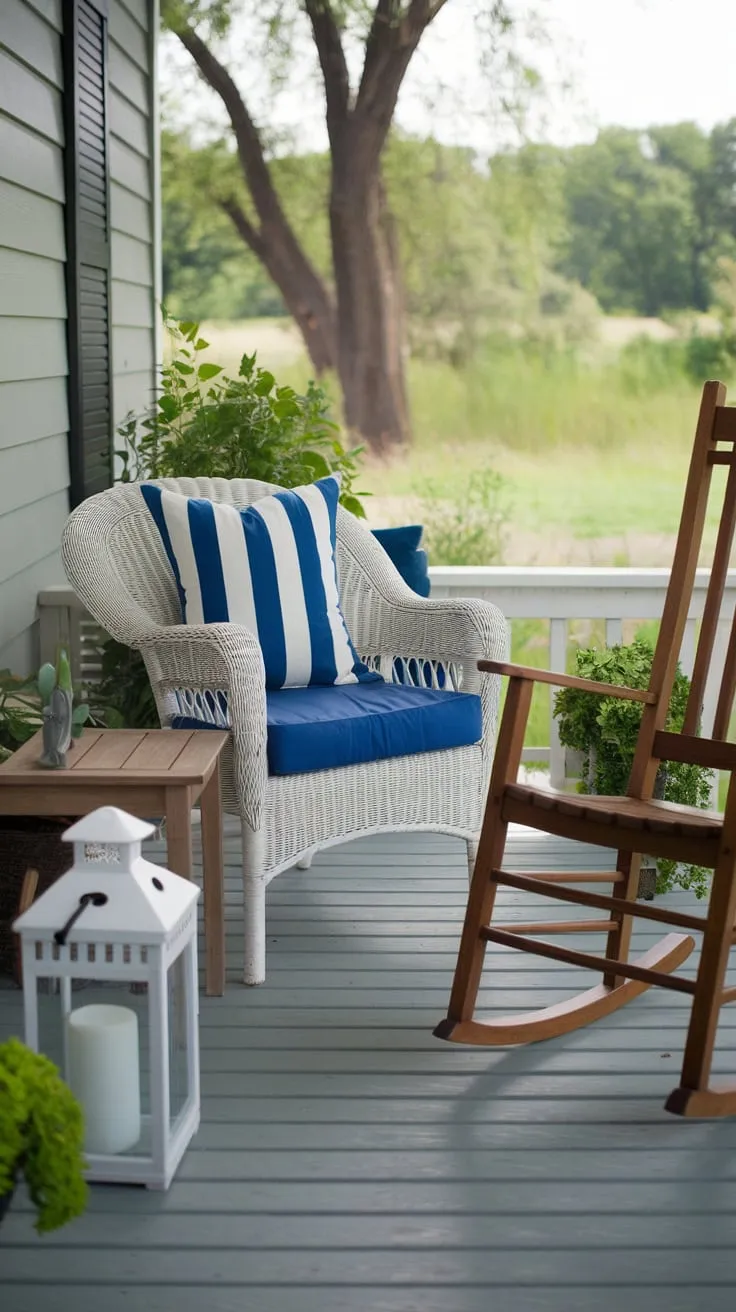 Charming Country Porch Oasis