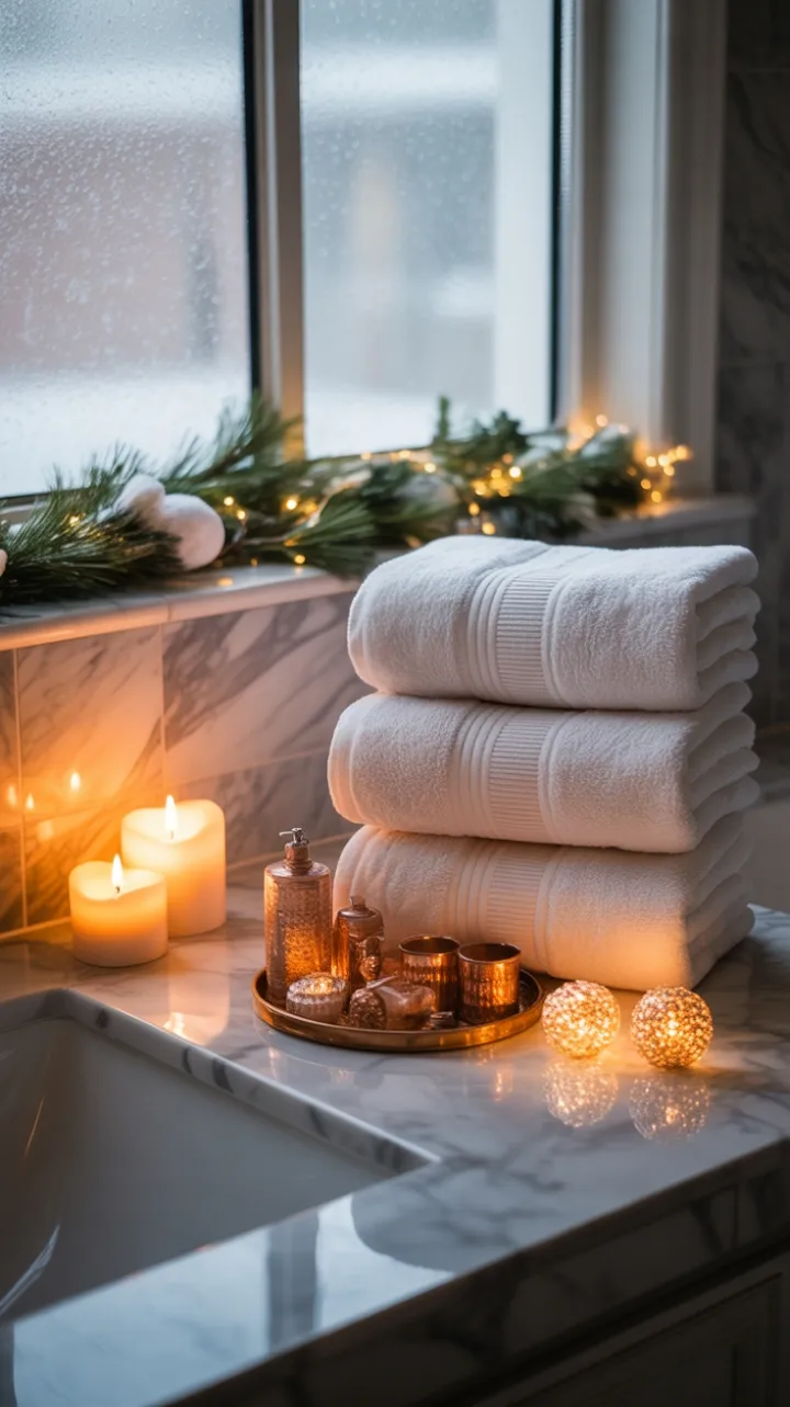 Copper Glow Winter Spa Retreat