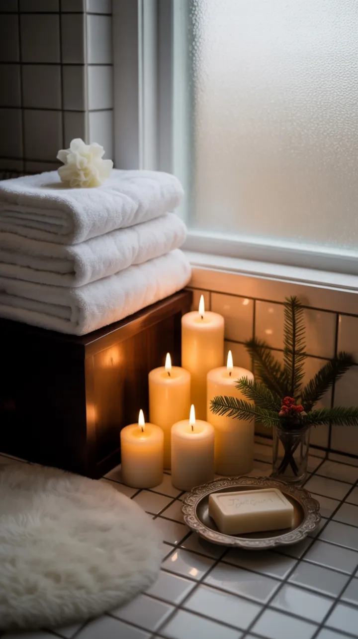 Candlelit Christmas Bath Retreat