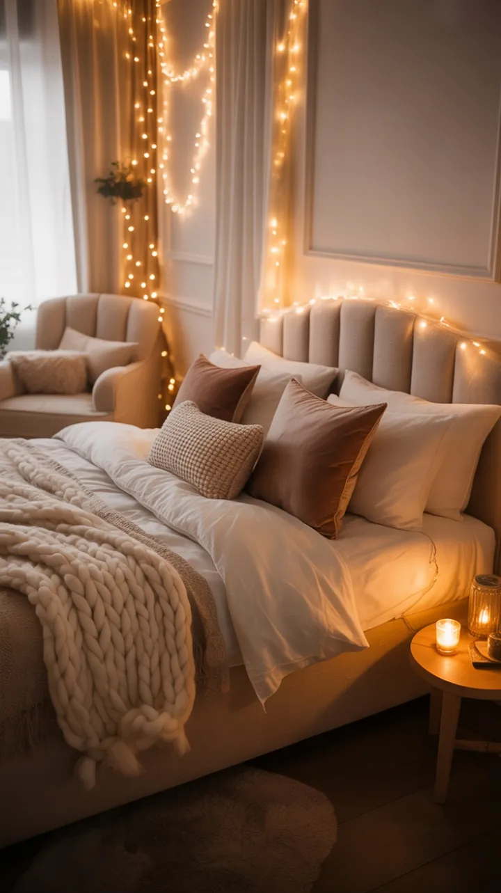 Luminous Haven of Velvet and Linen