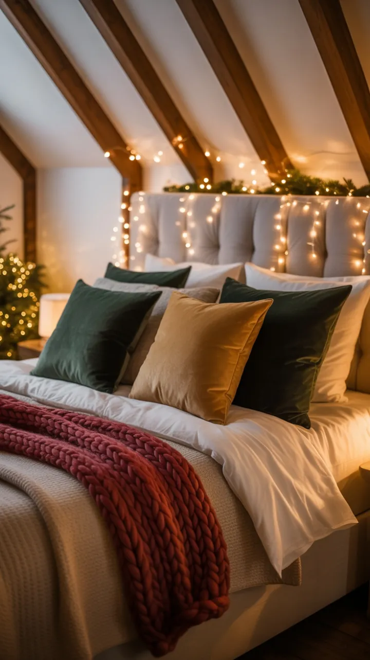 Holiday Haven of Velvet, Knit and Warm Light