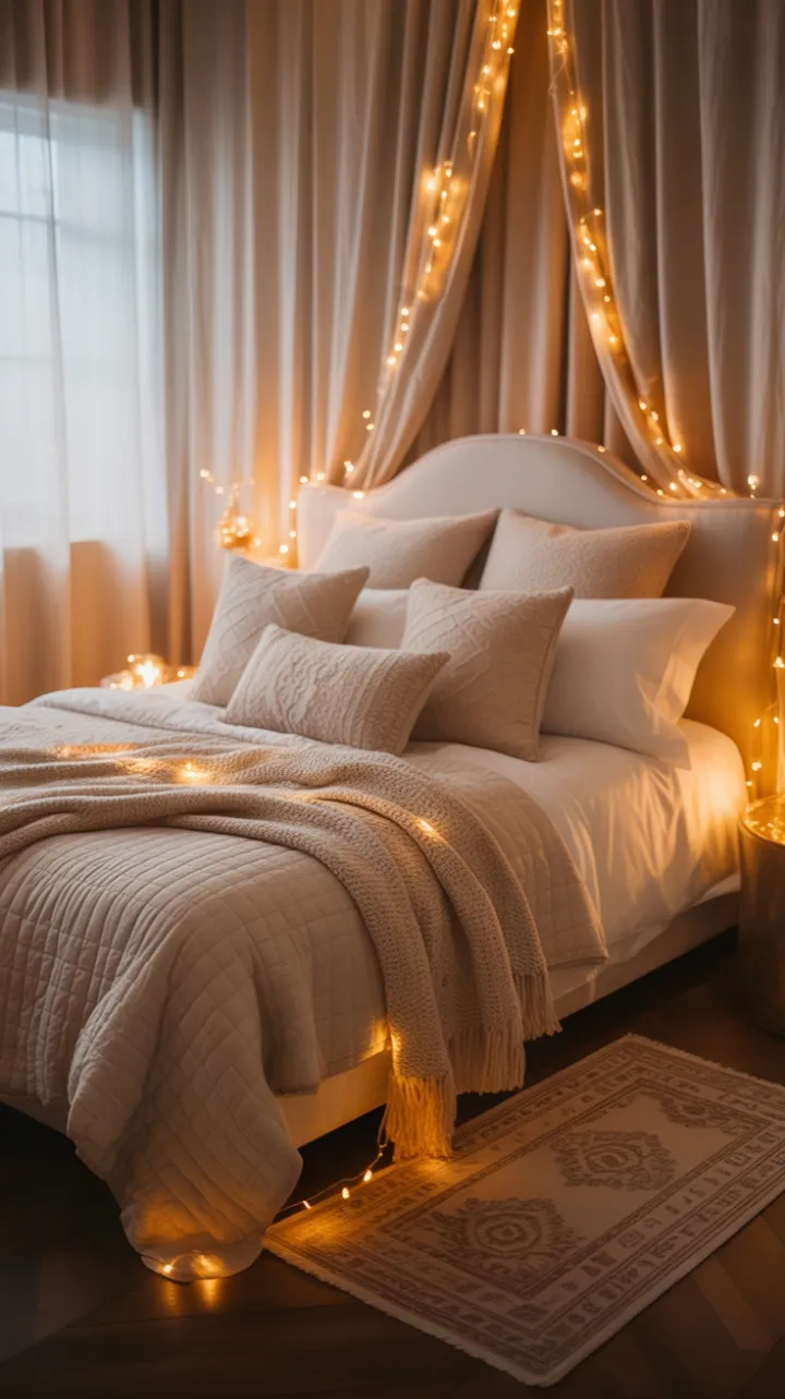 Luminous Serenity in Cream and Light