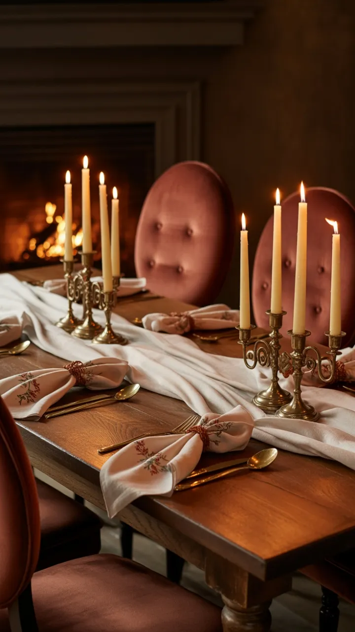 Hearthside Holiday — A Rustic Christmas Table