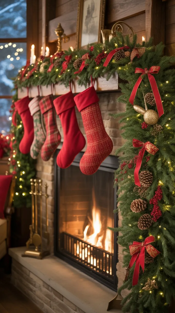 Heirloom Hearth Dressed for Christmas