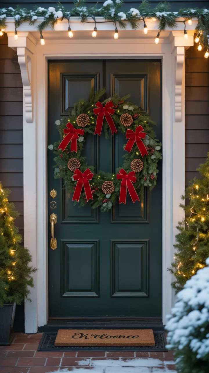 Velvet Bows and Twinkling Lights