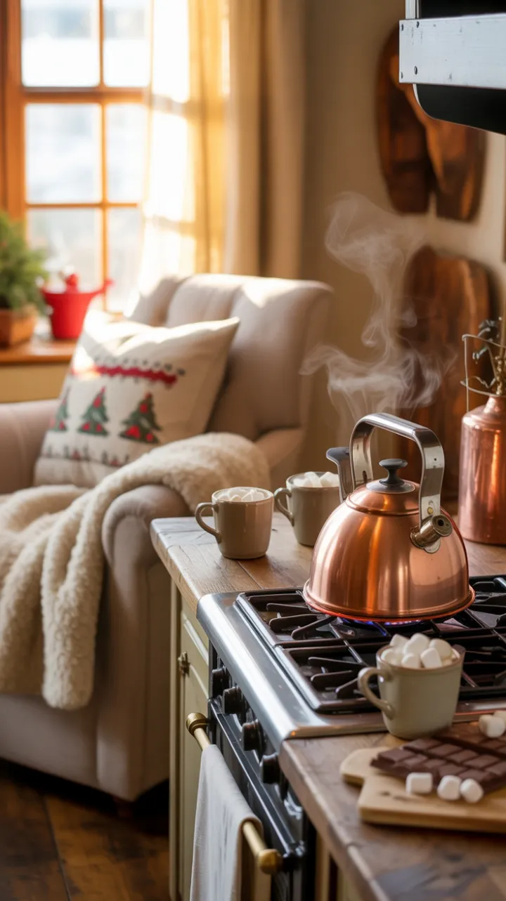 Copper Steam and Cozy Mornings