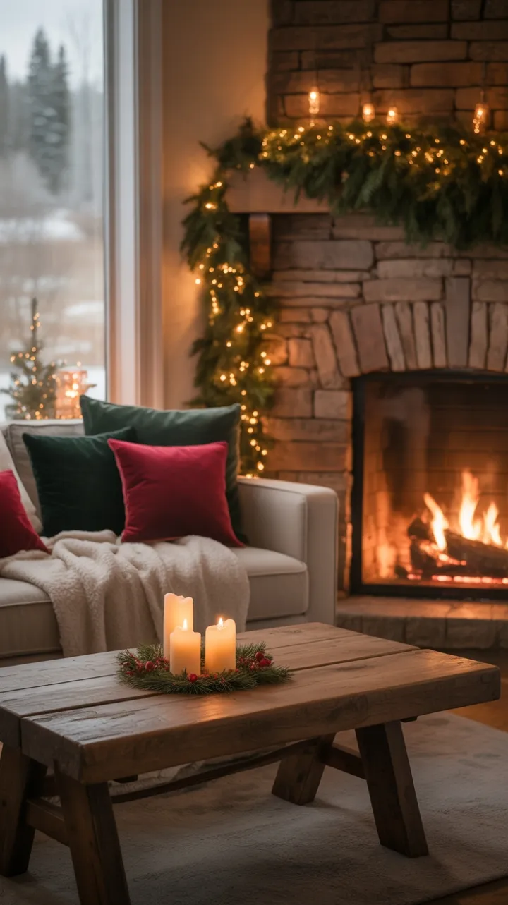 Hearthside Holiday Embrace