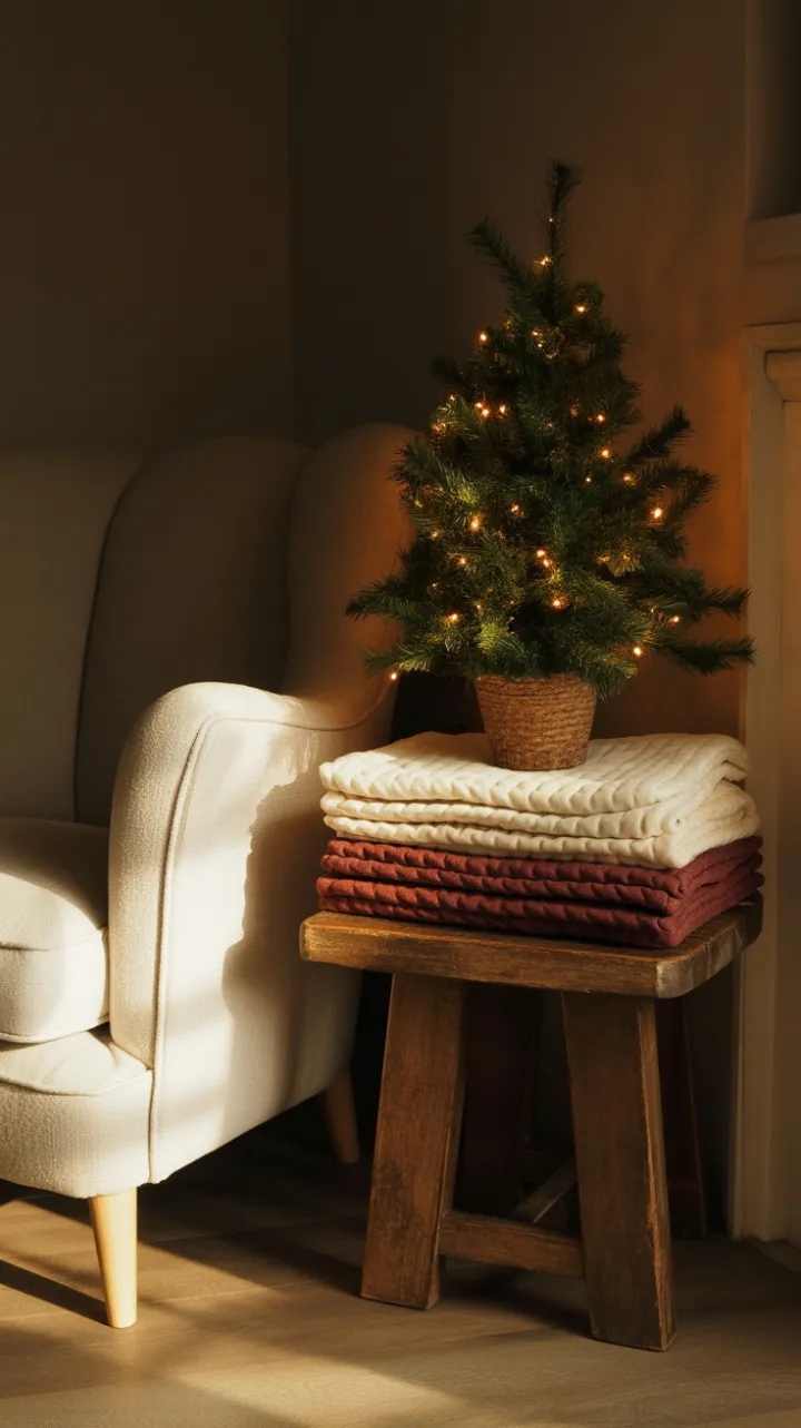 Hearthside Haven with Miniature Christmas Charm