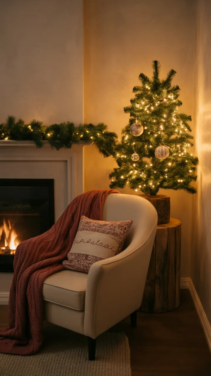 Hearthside Nook — Intimate Christmas Comfort