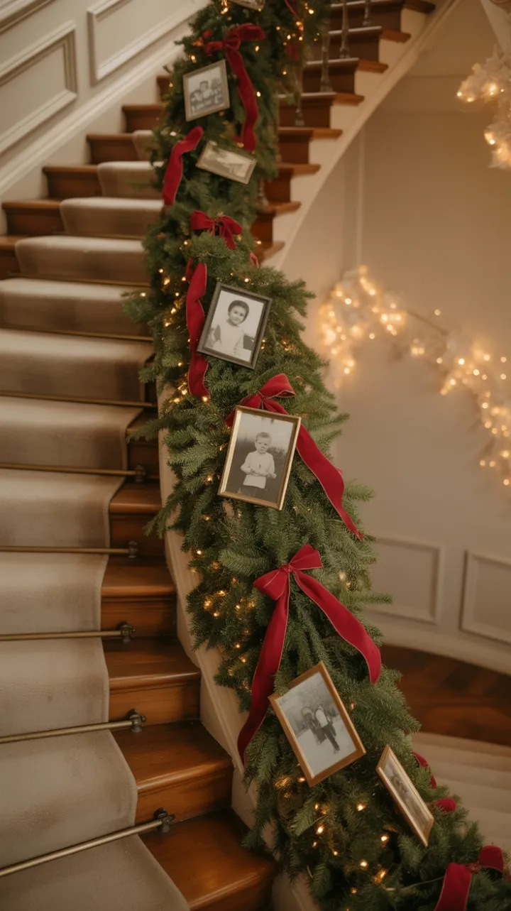 Garlanded Grace Warmth and Memory on the Grand Staircase