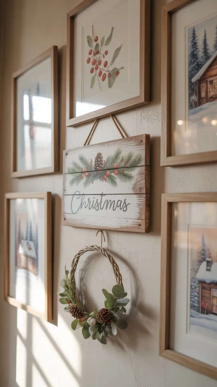 Warmth of a Rustic Holiday Gallery