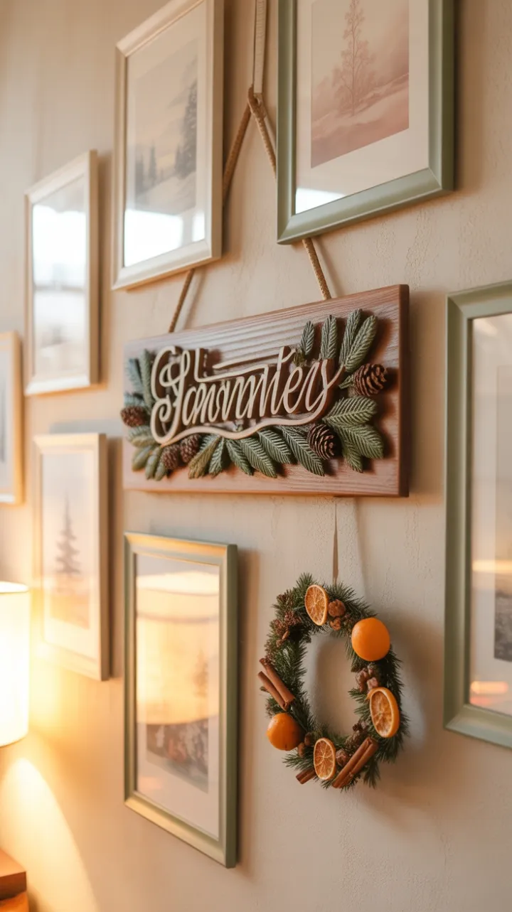 Carved Evergreens and Cinnamon-Scented Comfort