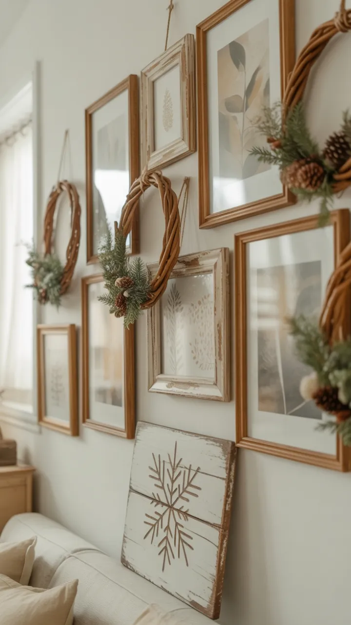 Warm Winter Botanicals in Sage and Gold