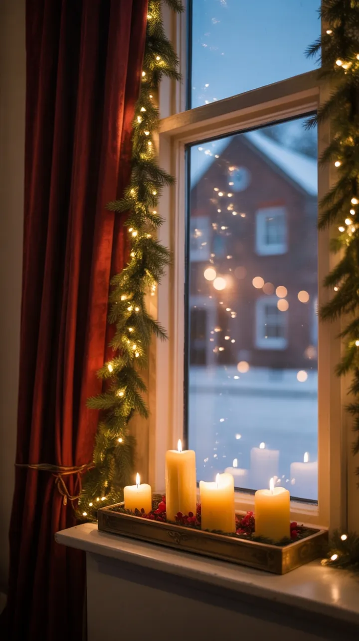 Velvet Curtains and Beeswax Glow