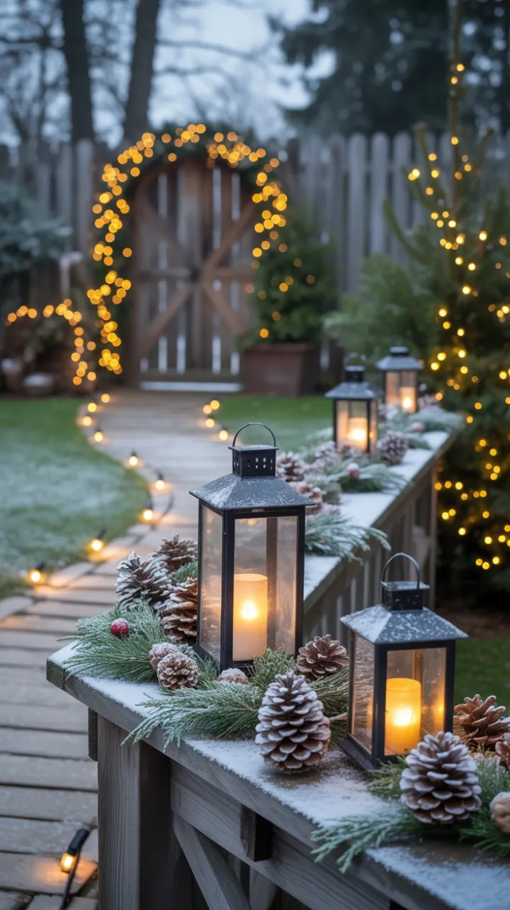 Lantern-Lit Winter Welcome