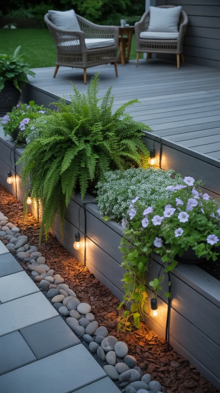 Twilight on the Fern-Lined Deck