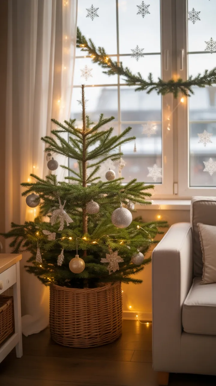 Afternoon Glow on a Cozy Apartment Christmas