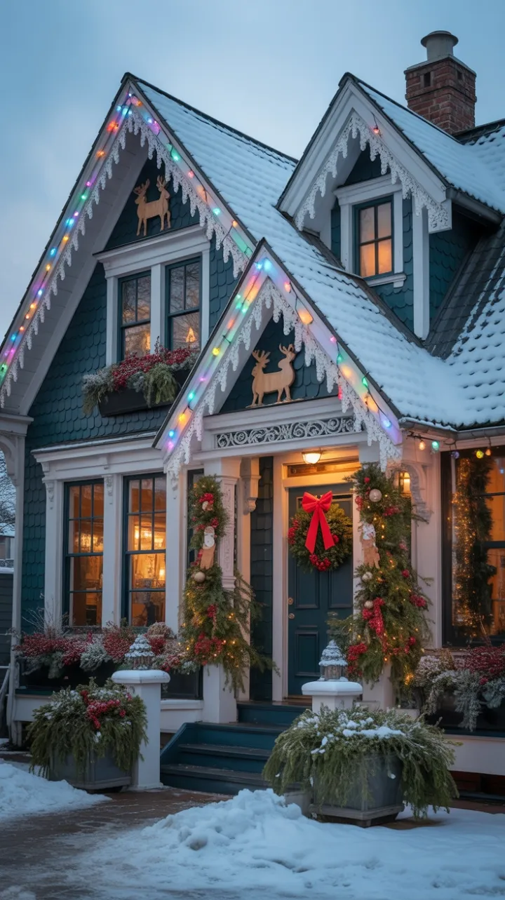 Twinkling Victorian Holiday Haven