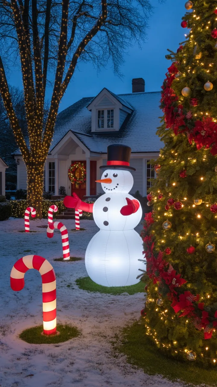 Twilight Welcome on Candy-Cane Lane