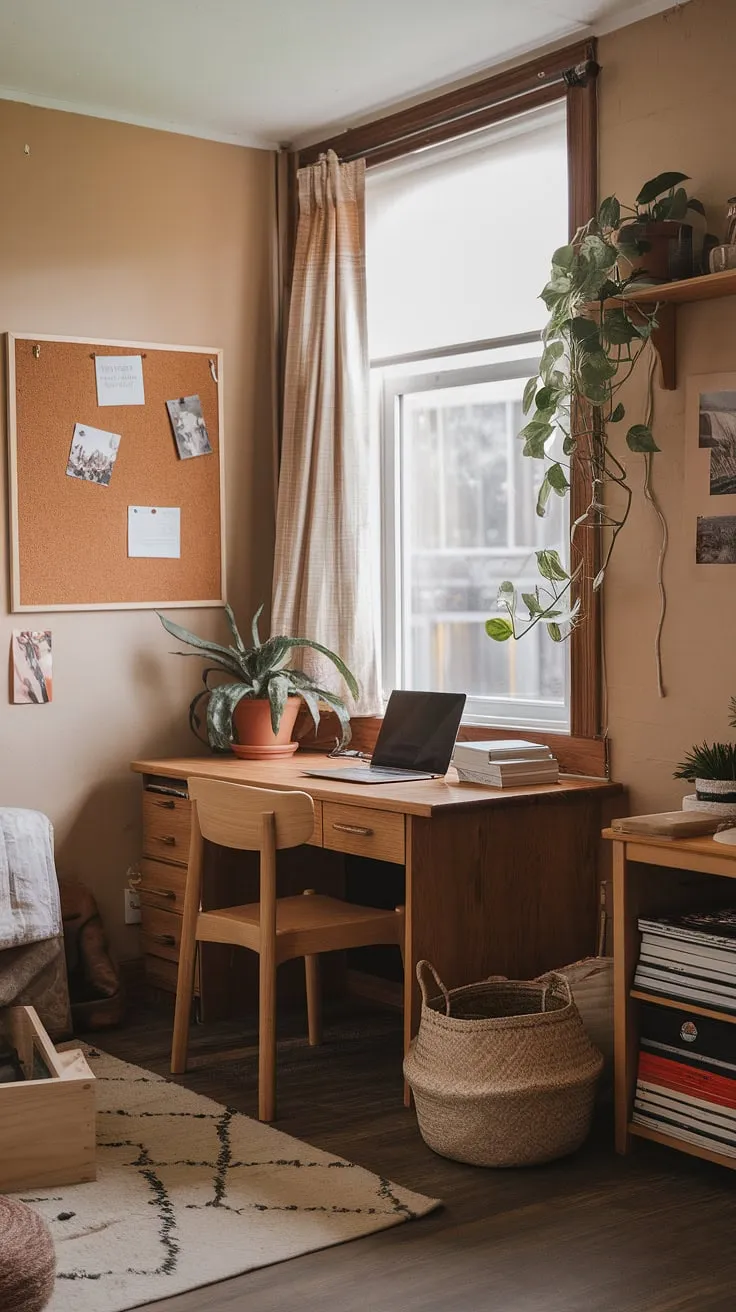 Transform your earthy dorm room into a cozy sanctuary with thoughtful bedroom decor and inspiring bedroom ideas for perfect room vibes.