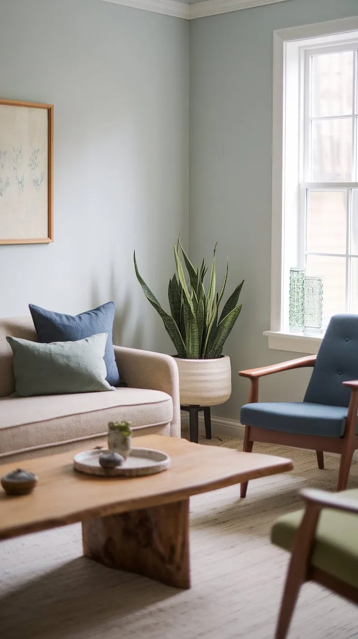 Transform your apartment vibes with this cozy living room design featuring earthy tones, cottagecore elements, and aesthetic tips for dream apartment decor.