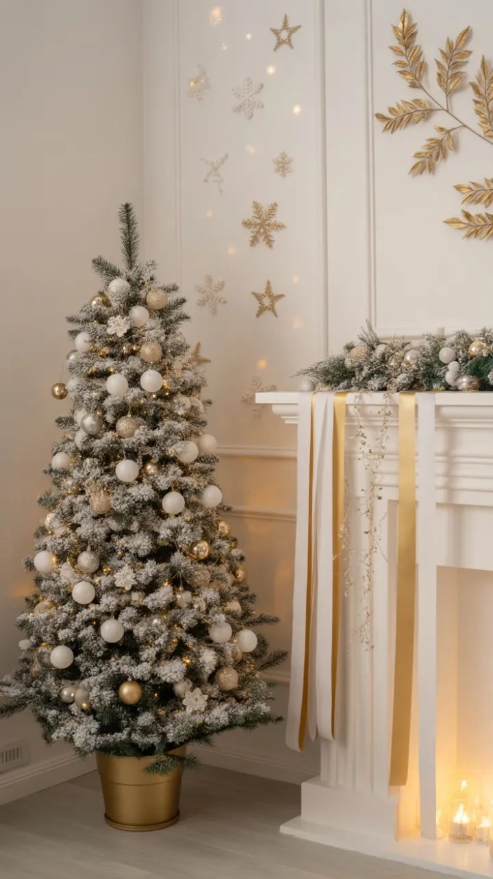 Gilded Minimalist Christmas Glow