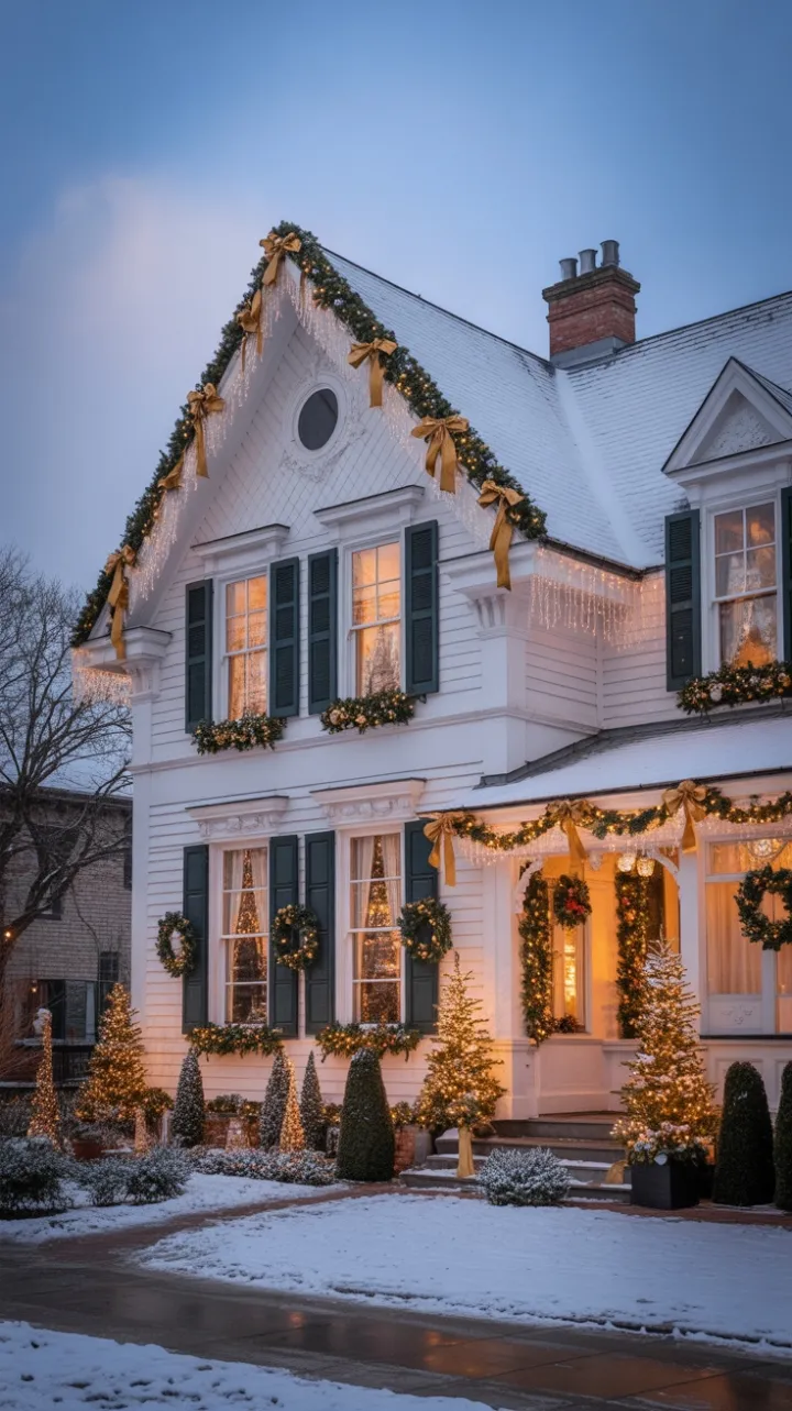 Gilded Victorian Holiday at Twilight